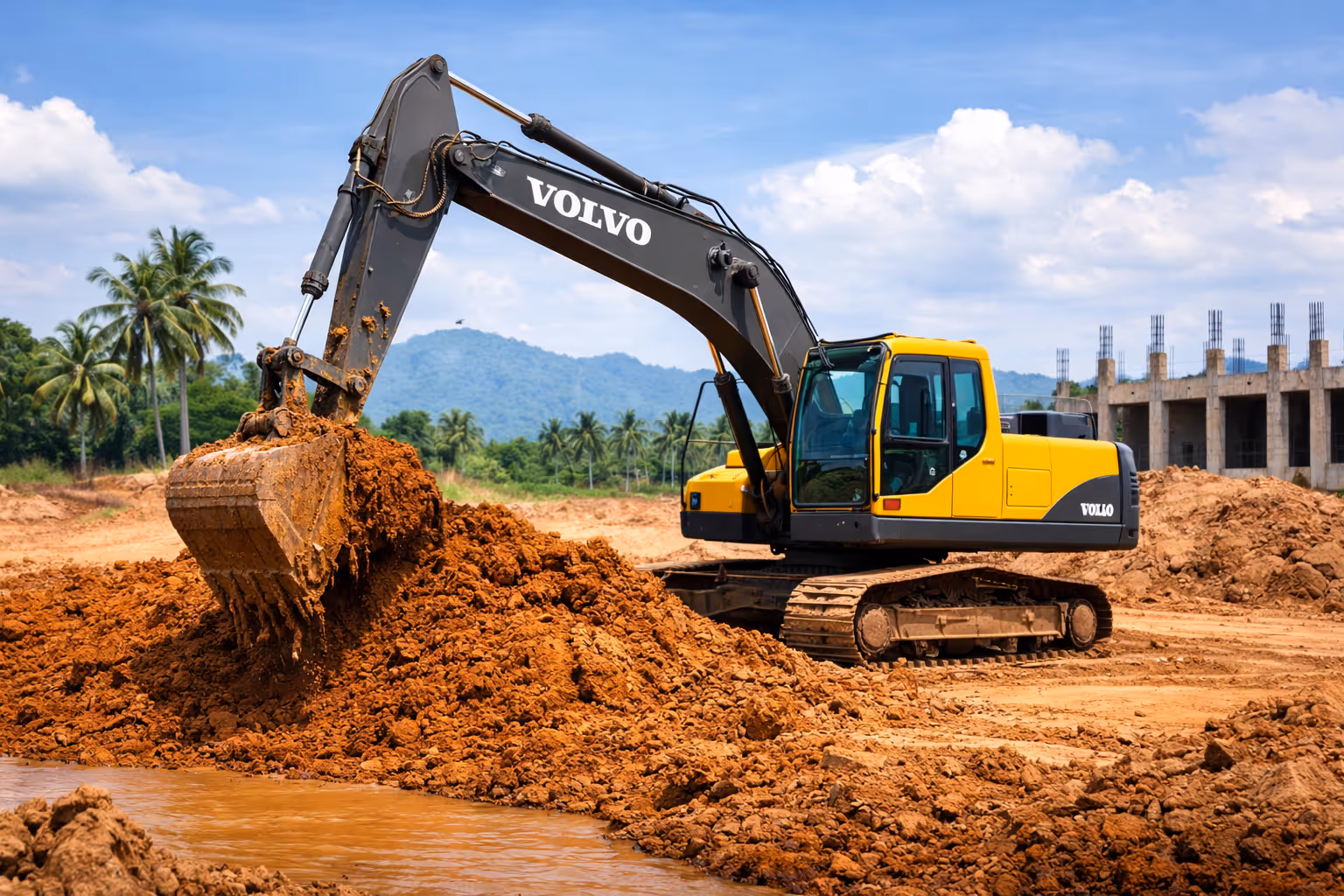 ความนิยมของรถขุด Volvo EC210B ในประเทศไทย ทำไมยังเป็นรุ่นยอดฮิตในตลาดมือสอง